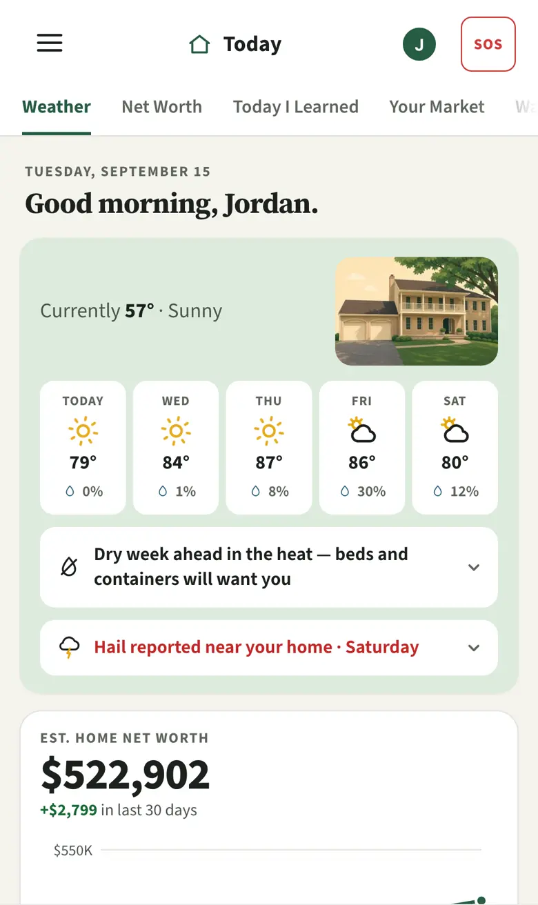 Your home, every morning